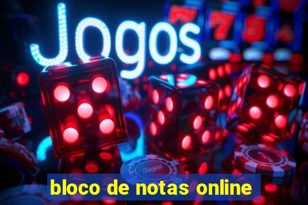 bloco de notas online